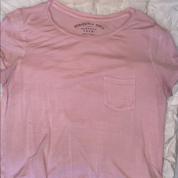aéropostale seriously soft pink t-shirt - Picture 1 of 1